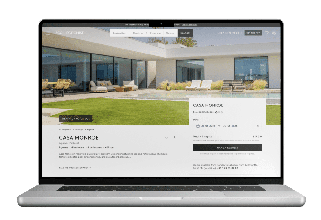 Luxury villa in portugal for holiday on the Collectionnist